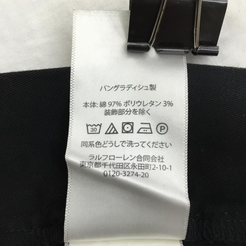 ポロラルフローレン POLO RALPH LAUREN パンツ ショートパンツ XL ロゴ、文字 黒 / ブラック /  メンズ USED 古着 中古 10133769