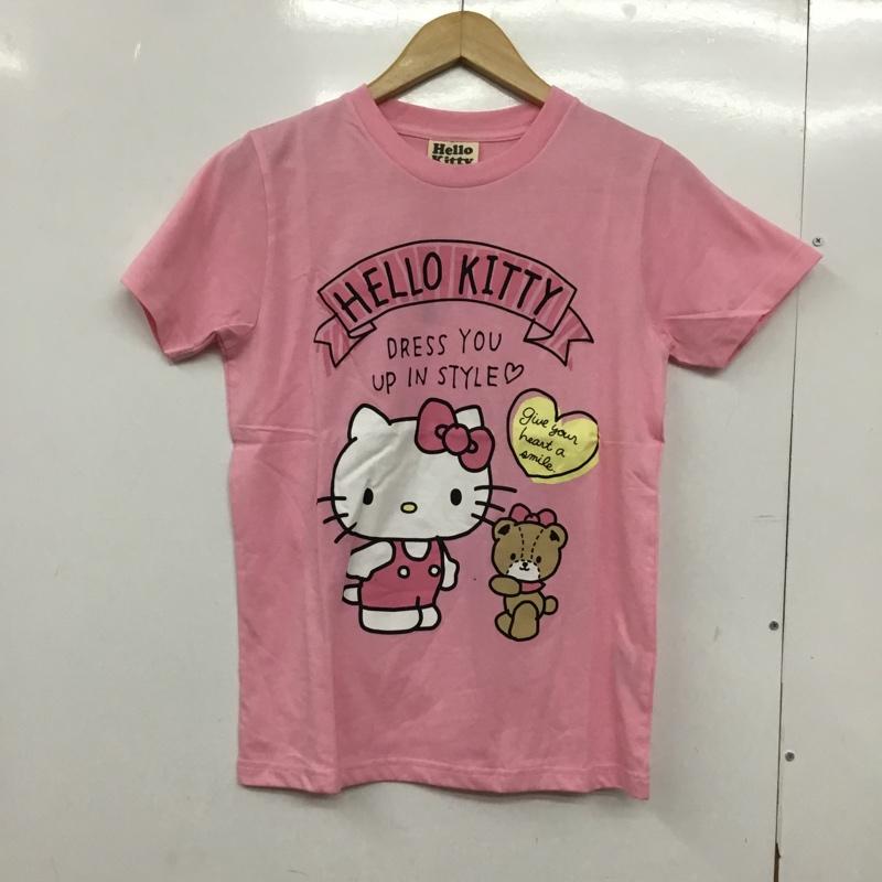 古着 USED Tシャツ 半袖 ハローキティ M プリント X キャラクター 桃 / ピンク /  レディース USED 古着 中古 10146227