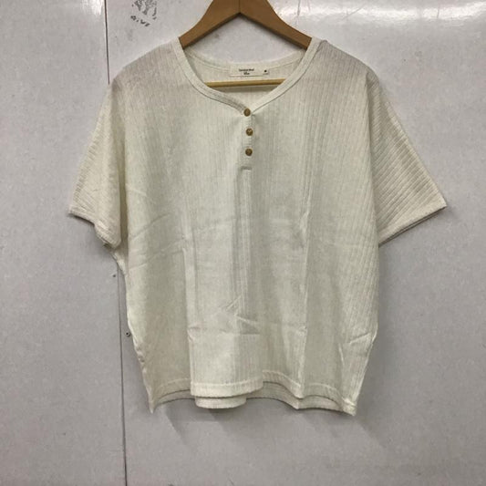 サマンサモスモス Samansa Mos2 カットソー 半袖 半袖カットソー 半袖シャツ 無地シャツ M 無地 白 / ホワイト /  レディース USED 古着 中古 10128748