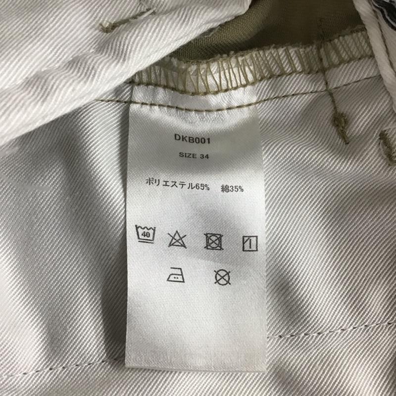 ディッキーズ Dickies パンツ ショートパンツ DKB001 ハーフパンツ ワークパンツ 34 34 ロゴ、文字 ベージュ / ベージュ /  メンズ USED 古着 中古 10116797