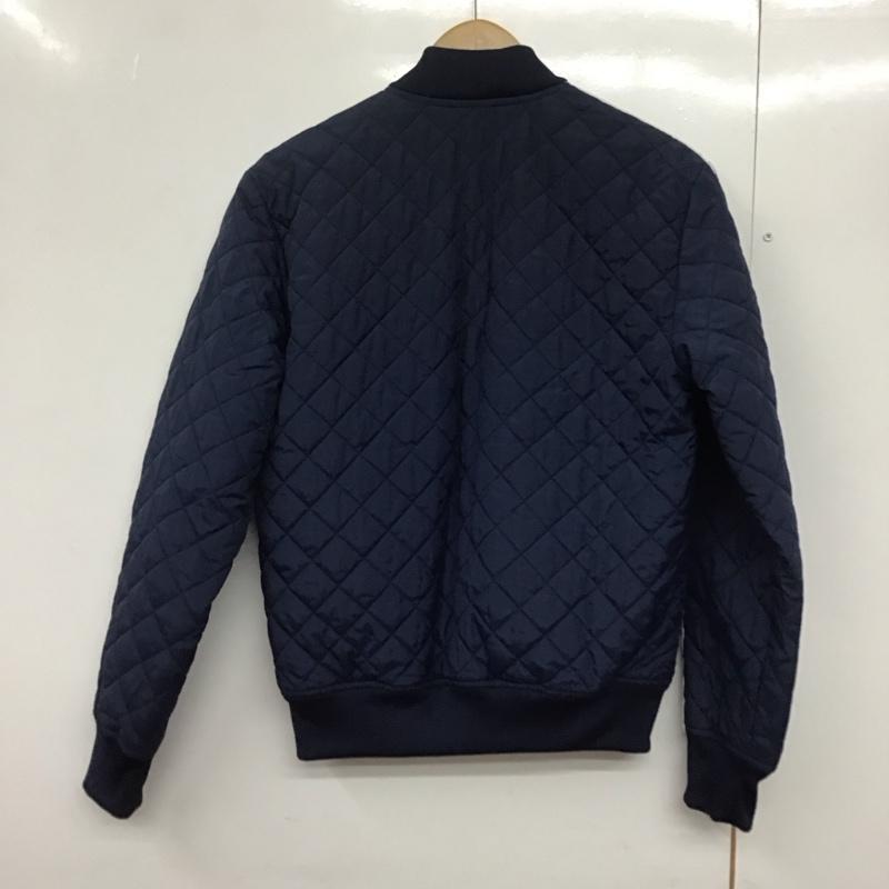アディダス adidas ジャケット、上着 ジャケット、ブレザー ab7860 キルテッドスーパースタートラックトップ ジップアップジャケット S ロゴ、文字 紺 / ネイビー /  メンズ USED 古着 中古 10143207