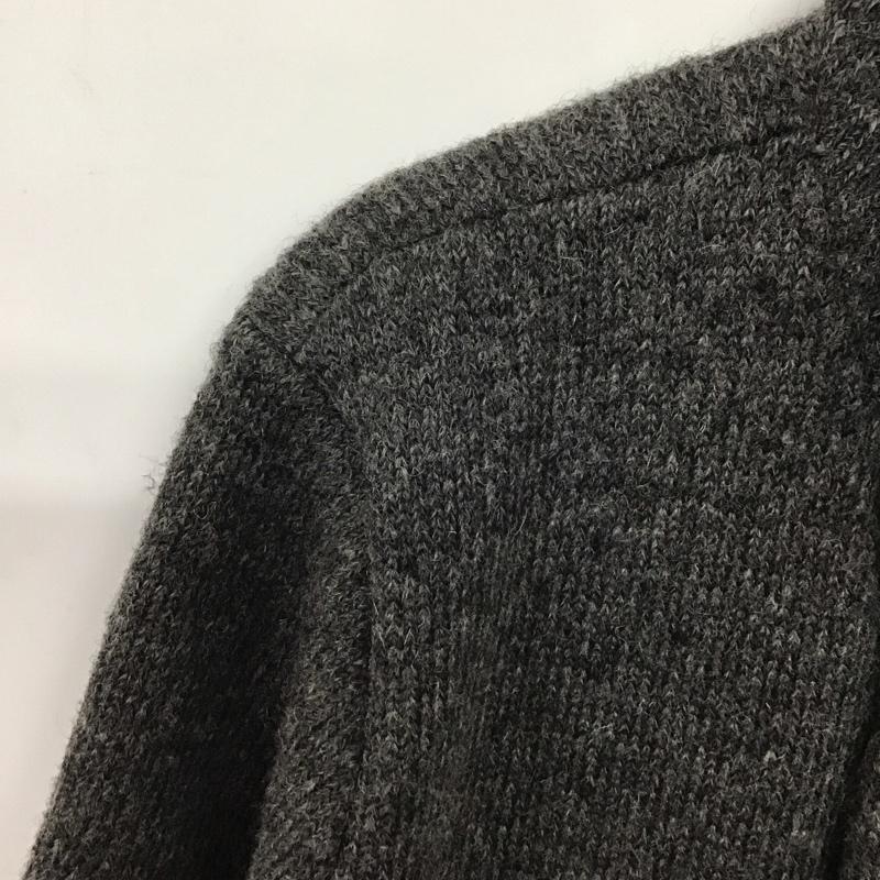 クオドロ quadro コート コート一般 長袖ニットコートジャケット アウター タートルネック 2 無地 灰 / グレー /  メンズ USED 古着 中古 10142360