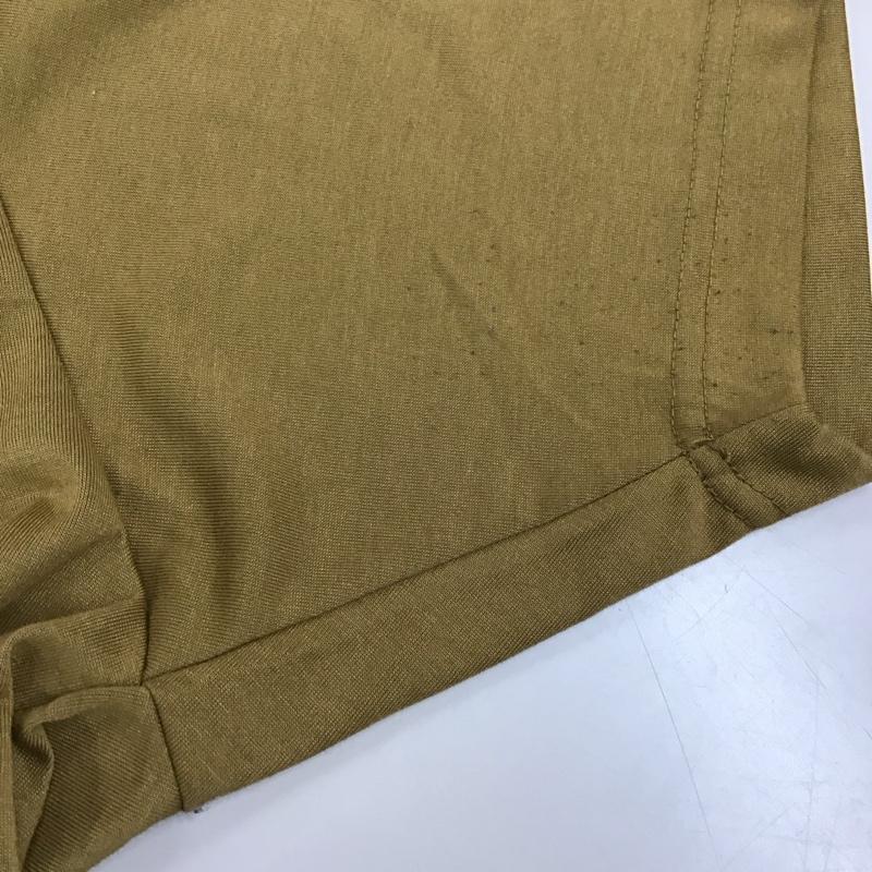 ザノースフェイス THE NORTH FACE Tシャツ 半袖 nt32035 Tシャツ プリントTシャツ クルーネックカットソー L ロゴ、文字 茶 / ブラウン /  メンズ USED 古着 中古 10122691