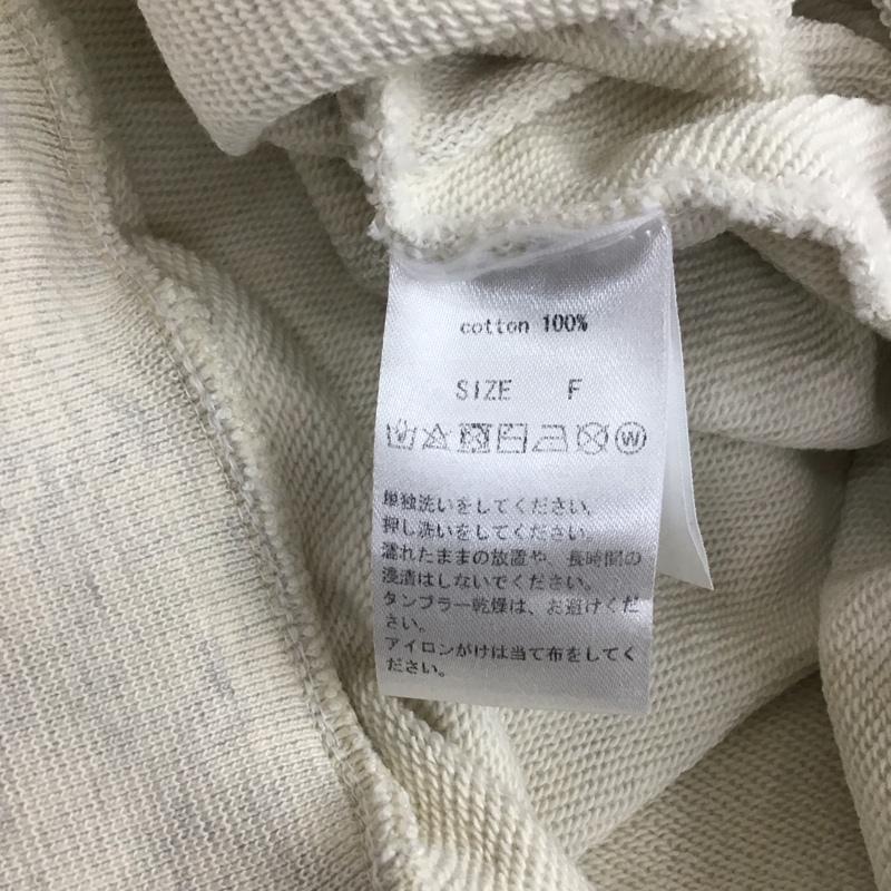 パラグラフ Paragraph パーカー 長袖 プルオーバー FREE ロゴ、文字 灰 / グレー /  メンズ USED 古着 中古 10108336