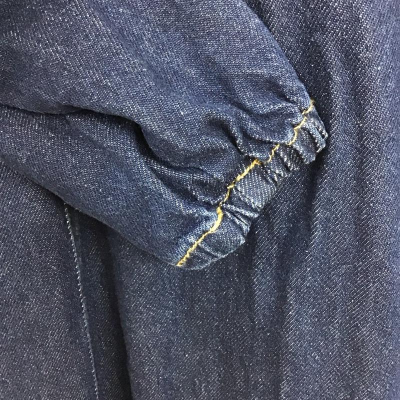 ザラ ZARA ワンピース ロングスカート デニム M 無地 インディゴ / インディゴ /  レディース USED 古着 中古 10150654