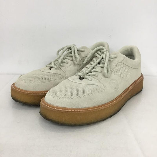 クラークス Clarks カジュアルシューズ カジュアルシューズ 61455919 ローカットスニーカー UK9.5 US：10.5 ロゴ、文字 グレージュ / グレージュ /  メンズ USED 古着 中古 10144421