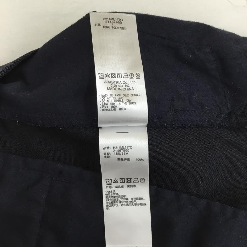 ニコアンド niko and... パンツ スラックス niko and…　スラックス　H214ML11TO 4 無地 紺 / ネイビー /  メンズ USED 古着 中古 10129223
