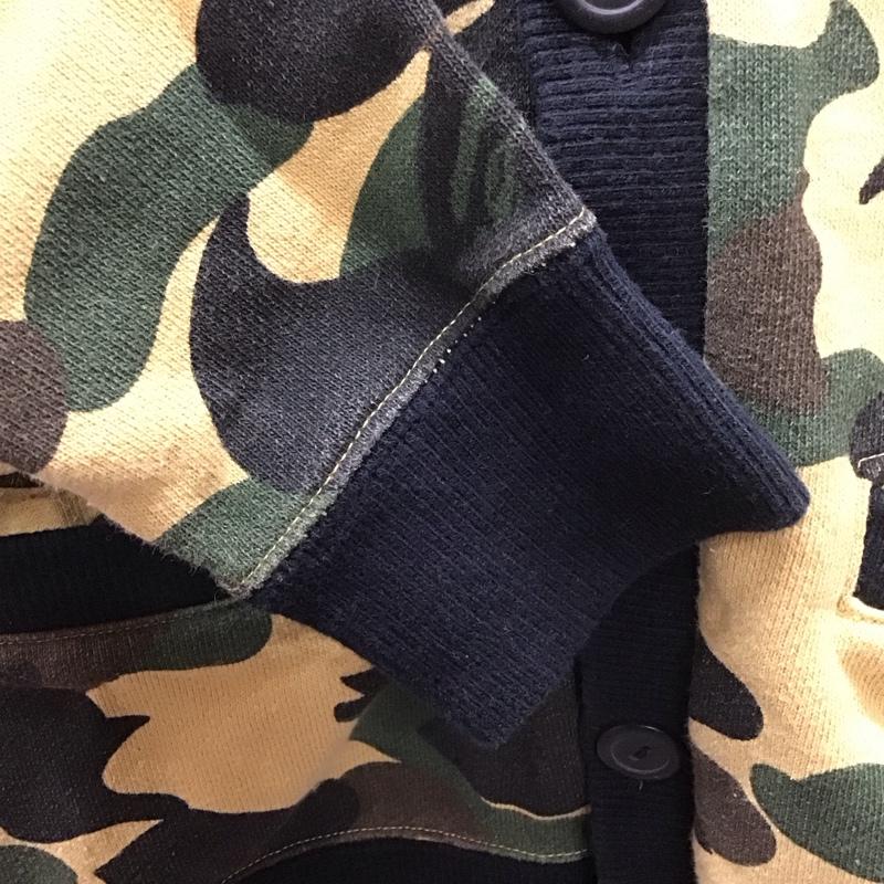 ベイプキッズ BAPEKIDS カーディガン 長袖 長袖スウェットカーディガン 前開きスウェット カーディガン 120cm カモフラージュ柄・迷彩 マルチカラー / マルチカラー /  ボーイズ USED 古着 中古 10111665