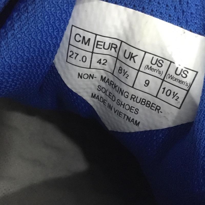 ヨネックス YONEX スニーカー スニーカー SHT207D テニス オールコート用シューズ パワークッション207D 27cm 27.0cm ロゴ、文字 紺 / ネイビー / X 白 / ホワイト / X 青 / ブルー /  メンズ USED 古着 中古 10142481