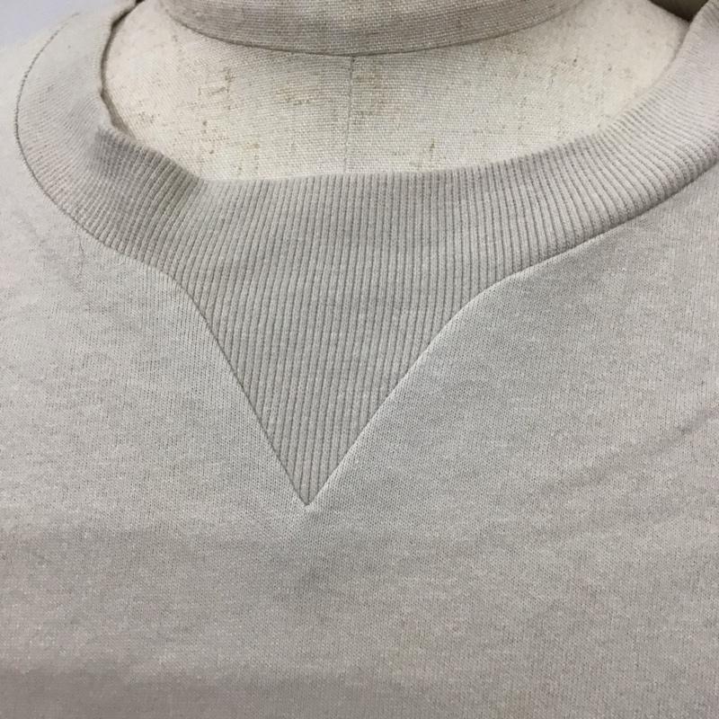 ニコアンド niko and... カットソー 半袖 半袖カットソー 無地Tシャツ クルーネックカットソー 4 無地 ベージュ / ベージュ /  メンズ USED 古着 中古 10114197