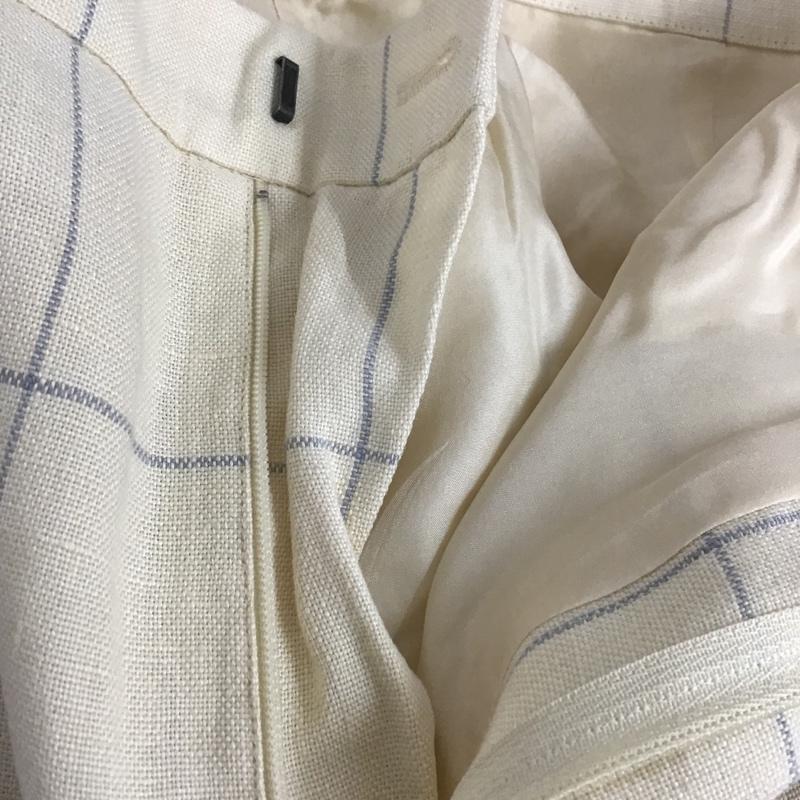 ラルフローレン RALPHLAUREN パンツ スラックス チェック アイボリー / アイボリー /  メンズ USED 古着 中古 10105975