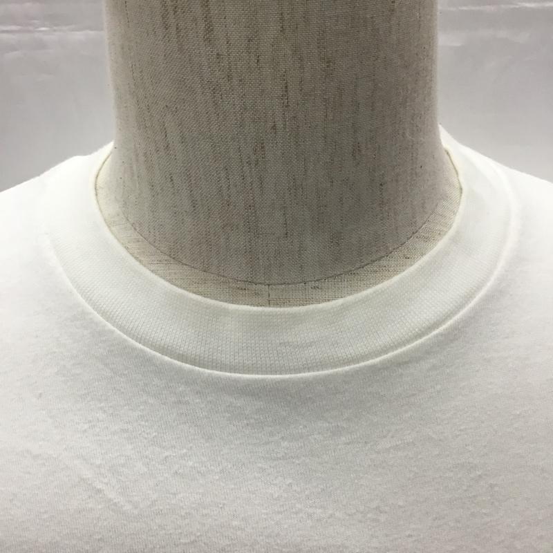 ステューシー STUSSY カットソー 長袖 長袖カットソー クルーネックカットソー ロングスリーブカットソー プリントTシャツ S ロゴ、文字 白 / ホワイト /  メンズ USED 古着 中古 10116588