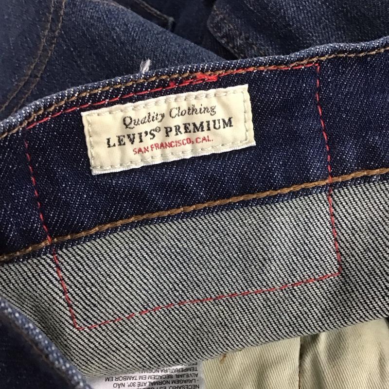リーバイストラウスアンドコー Levi Strauss & co. パンツ デニム、ジーンズ デニムパンツ スリムパンツ カジュアルパンツ ストレッチパンツ 32インチ 無地 インディゴ / インディゴ /  メンズ USED 古着 中古 10146853