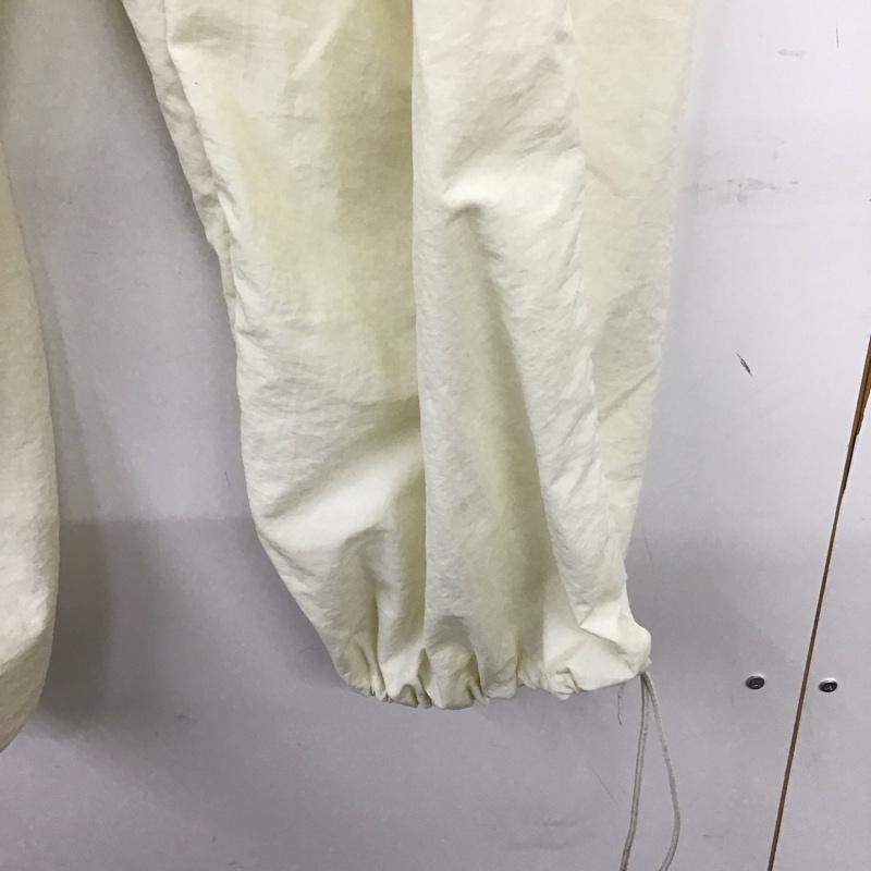 ローリーズファーム LOWRYS FARM パンツ ワークパンツ、ペインターパンツ FREE 無地 白 / ホワイト /  レディース USED 古着 中古 10140584