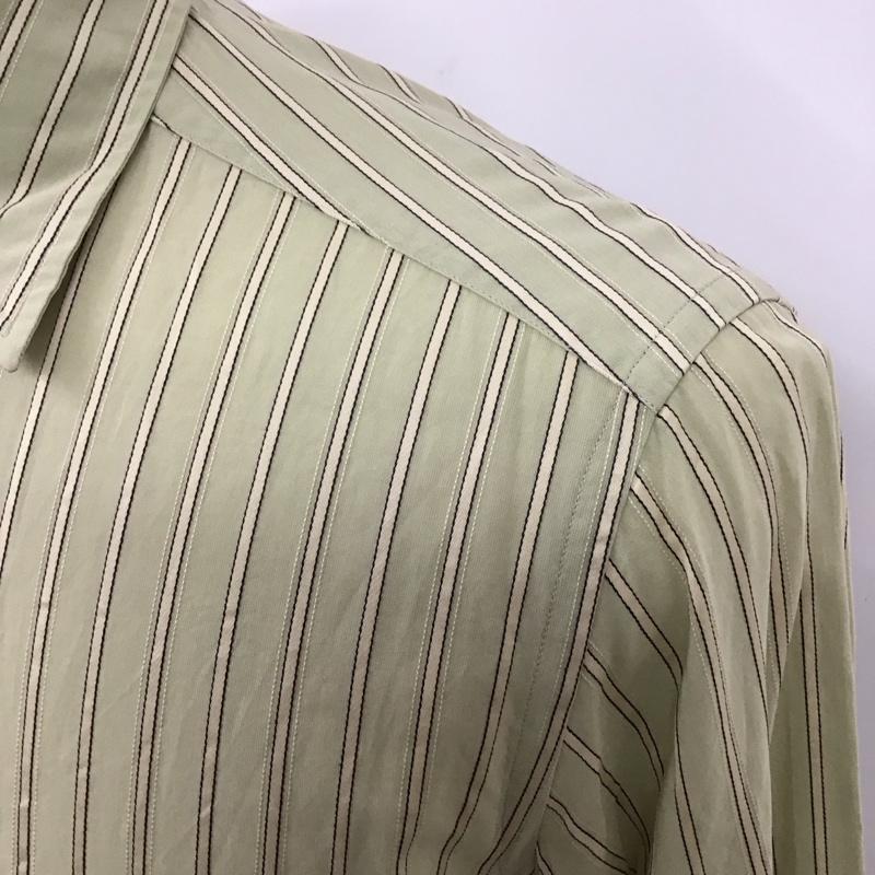 プラダ PRADA シャツ、ブラウス 長袖 長袖シャツ カラーシャツ 長袖カットソー ストライプシャツ 38 ストライプ マルチカラー / マルチカラー /  メンズ USED 古着 中古 10119952