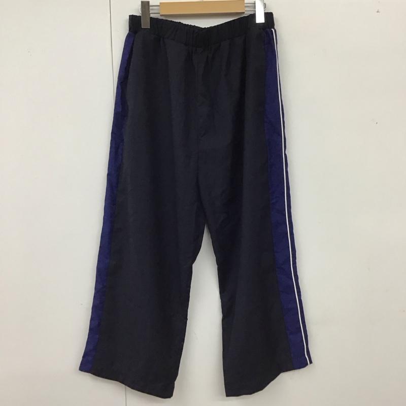 インヘリット INHERIT パンツ ワークパンツ、ペインターパンツ 18-030-720-7153-3-0 ラインワイドパンツ ジャージ トラックパンツ L ロゴ、文字 マルチカラー / マルチカラー /  メンズ USED 古着 中古 10114427