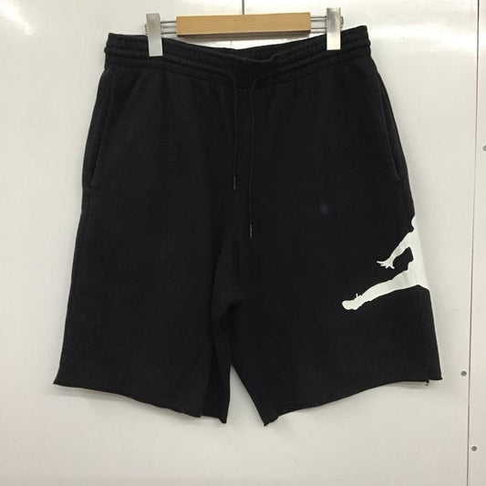 エアジョーダン AIR JORDAN パンツ ショートパンツ aq3115-010 JordanSportswearAirJumpmanFleeceShorts ハーフパンツ M ロゴ、文字 黒 / ブラック /  メンズ USED 古着 中古 10137249