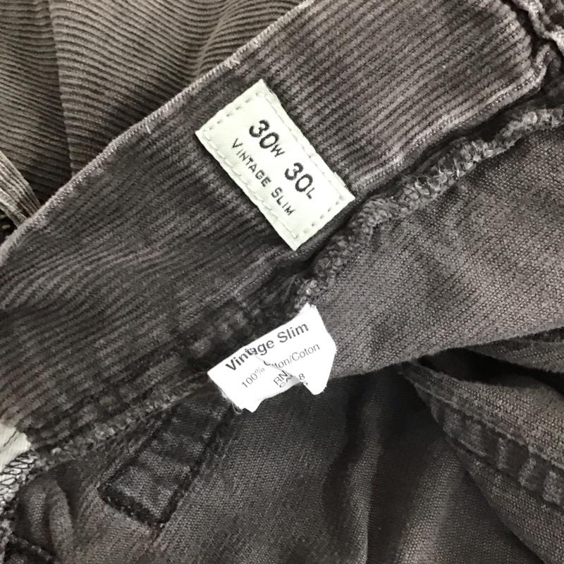 ジェイクルー J.CREW パンツ デニム、ジーンズ コーデュロイパンツ ストレートパンツ カジュアルパンツ ジーンズ 30インチ 無地 茶 / ブラウン /  メンズ USED 古着 中古 10106336