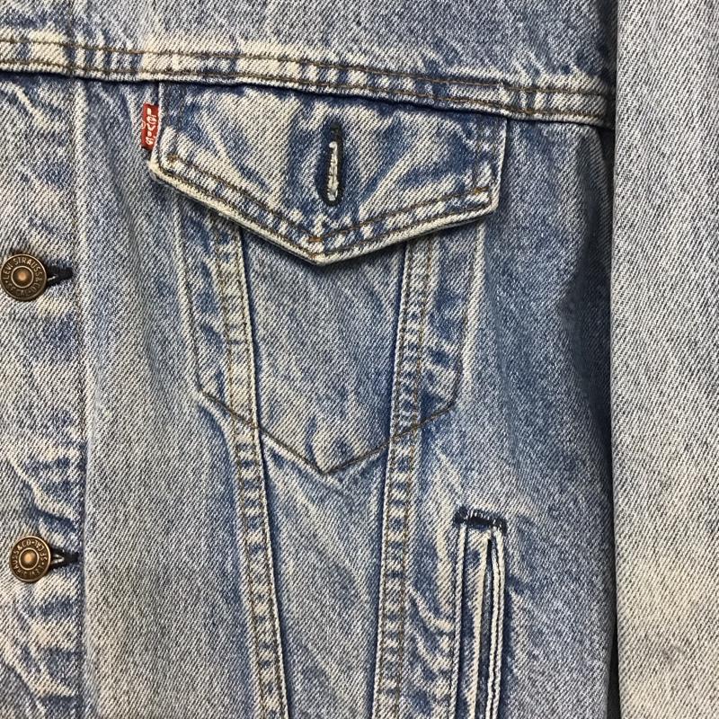 リーバイストラウスアンドコー Levi Strauss & co. ジャケット、上着 ジャケット、ブレザー デニムジャケット Gジャン アウター カジュアルジャケット M 無地 インディゴ / インディゴ /  メンズ USED 古着 中古 10137658