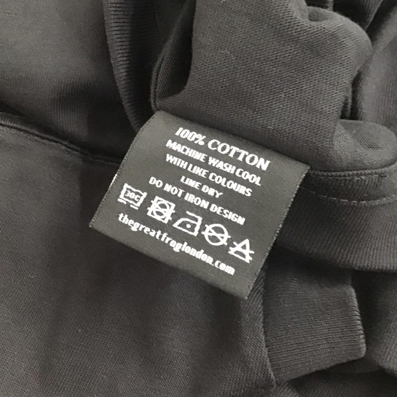 ザグレートフロッグ THEGREATFROG Tシャツ 半袖 TOKYO クルーネック M ロゴ、文字 黒 / ブラック /  メンズ USED 古着 中古 10111574