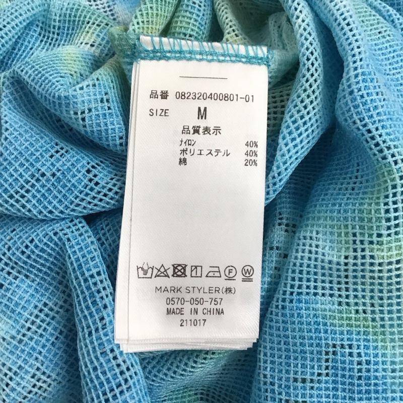 ジュエティ jouetie シャツ、ブラウス 長袖 082320400801 ヴィンテージライクレースシャツ M  青 / ブルー /  レディース USED 古着 中古 10134199