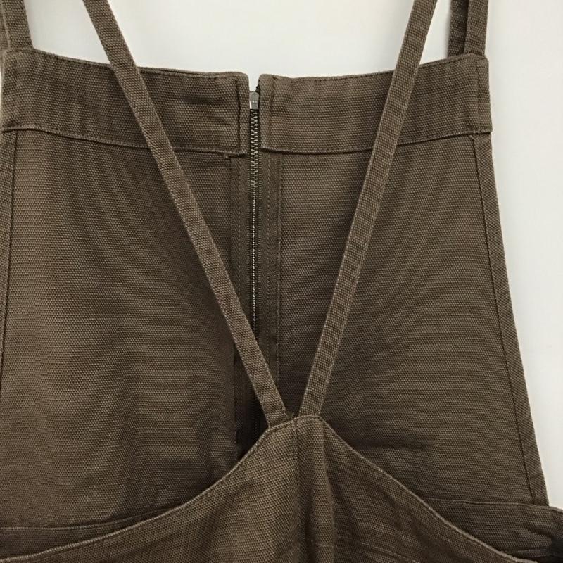 サマンサモスモスブルー Samansa Mos2 blue ワンピース・ドレス・オールインワン ワンピース・ドレス・オールインワン オールインワン ノースリーブ ワイドパンツ FREE 無地 茶 / ブラウン /  レディース USED 古着 中古 10142042