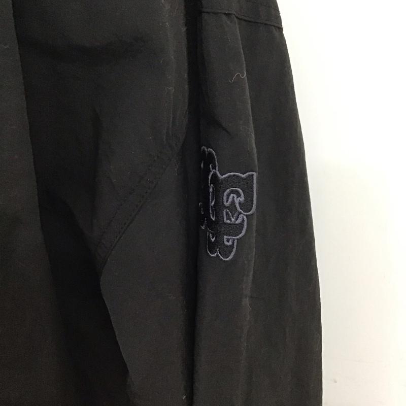 ラファイエット Lafayette カットソー 長袖 長袖カットソー Vネックカットソー ナイロンジャケット プルオーバー L ロゴ、文字 黒 / ブラック /  メンズ USED 古着 中古 10126226