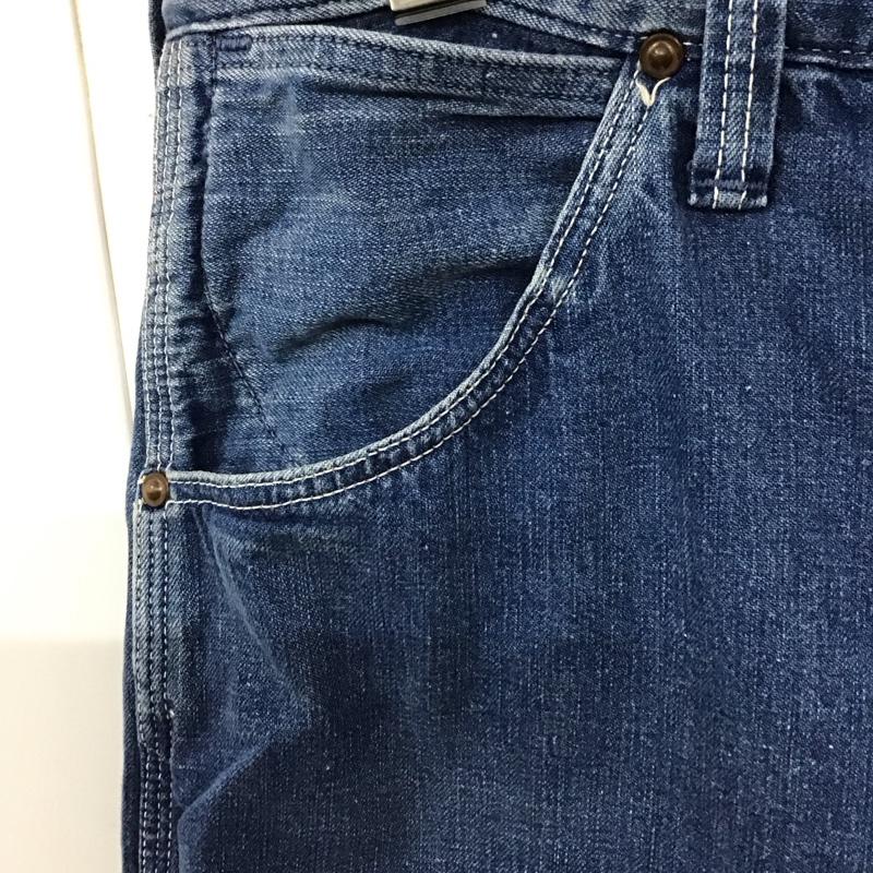 オアスロウ orSlow パンツ デニム、ジーンズ デニムパンツ ストレートパンツ ワイドパンツ カジュアルパンツ 2号 無地 インディゴ / インディゴ /  メンズ USED 古着 中古 10119011