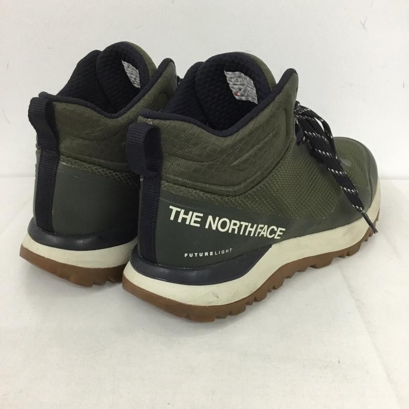 ザノースフェイス THE NORTH FACE スニーカー スニーカー NF0A47AY V98 Activist Mid Futurelight Hiking Boots トレッキングシューズ 27cm 27.0cm ロゴ、文字 カーキ / カーキ /  メンズ USED 古着 中古 10129549