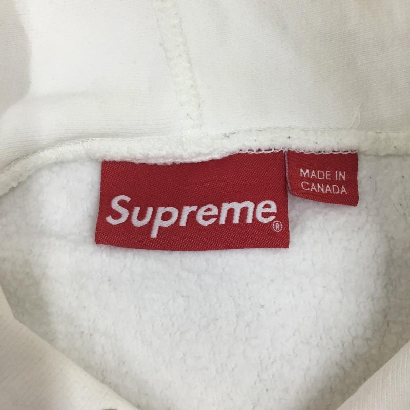 シュプリーム Supreme パーカー 長袖 16AW RoseHoodedSweatshirt フーデッドスウェットパーカー プルオーバー M ロゴ、文字 白 / ホワイト /  メンズ USED 古着 中古 10111924