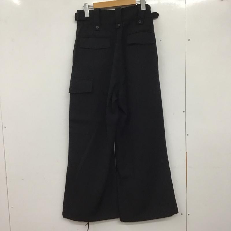 サブレーションズ SUBLATIONS パンツ スラックス スラックスパンツ ワイドパンツ カジュアルパンツ 0 無地 黒 / ブラック /  メンズ USED 古着 中古 10139586