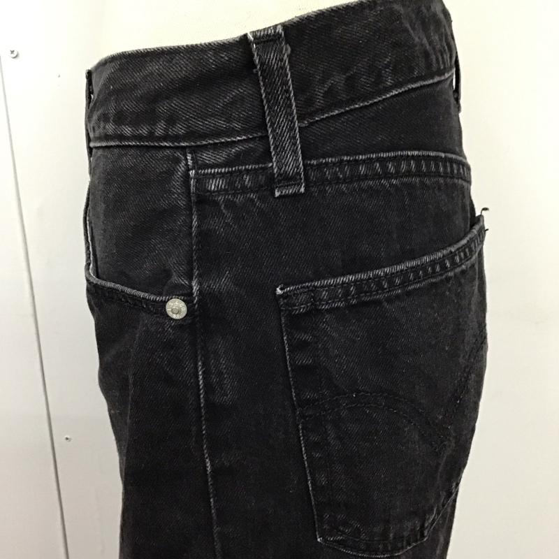 リーバイス Levi s パンツ デニム、ジーンズ 28インチ 無地 黒 / ブラック /  レディース USED 古着 中古 10121270
