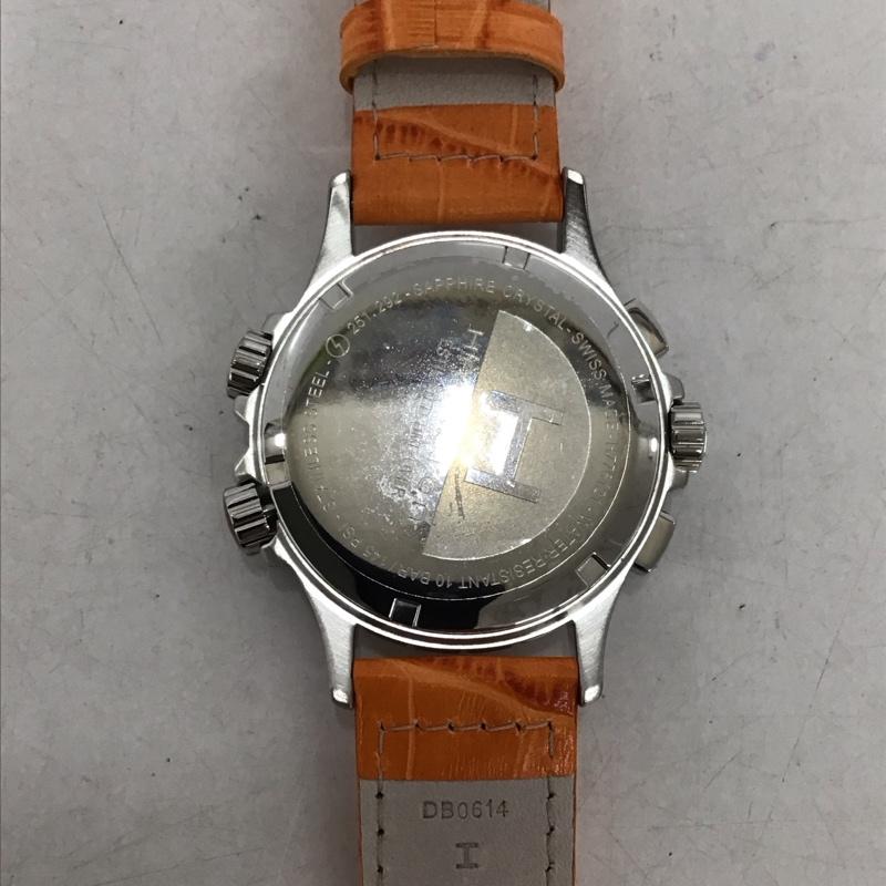 ハミルトン HAMILTON 腕時計 アナログ（クォーツ式） H776121 レザーベルト ロゴ、文字 茶 / ブラウン /  メンズ USED 古着 中古 10134491