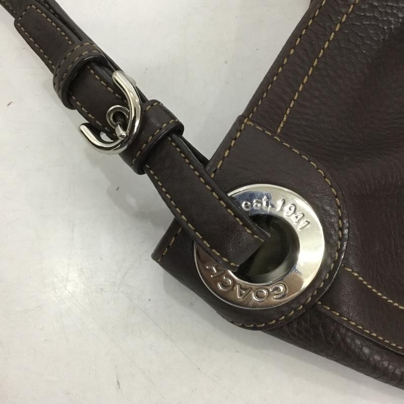 コーチ COACH トートバッグ トートバッグ E06S-5715 ショルダー ロゴ、文字 茶 / ブラウン /  レディース USED 古着 中古 10137154
