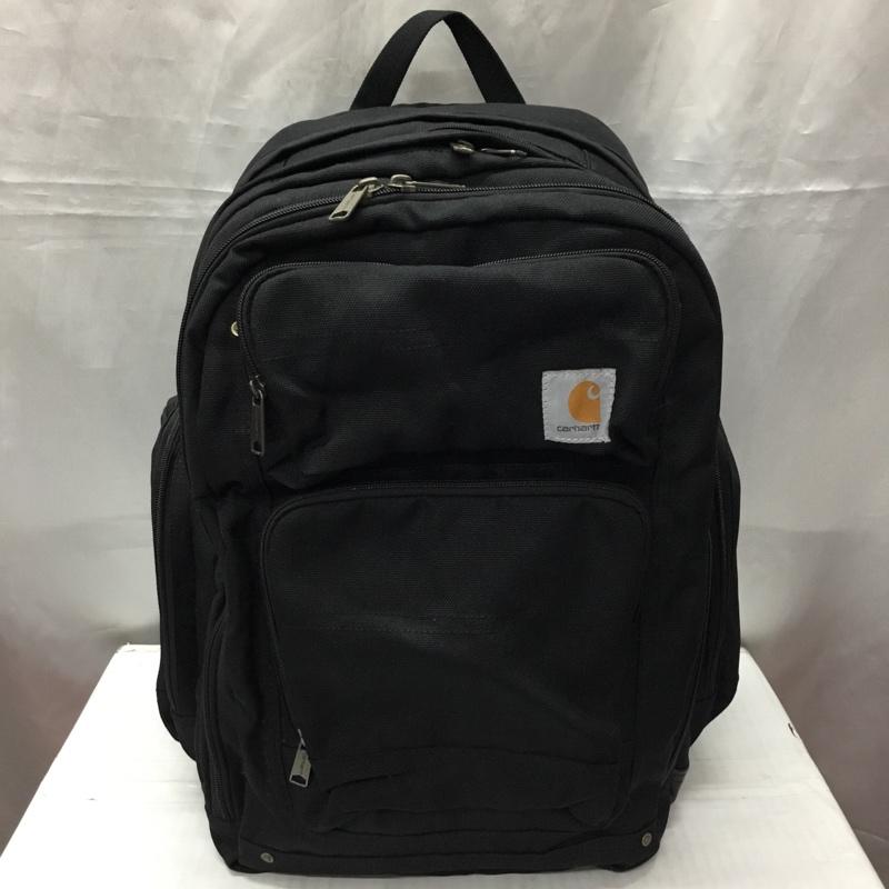 カーハート Carhartt リュックサック、デイパック リュックサック、デイバッグ 8919033101 LEGACY DELUXE WORK PACK ロゴ、文字 黒 / ブラック /  メンズ USED 古着 中古 10114225