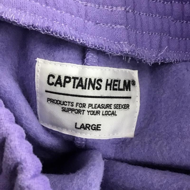 キャプテンズヘルム Captains Helm ボトムス ボトムス スウェットパンツ L 無地 X ロゴ、文字 紫 / パープル / X 白 / ホワイト / X 黒 / ブラック /  メンズ USED 古着 中古 10106680