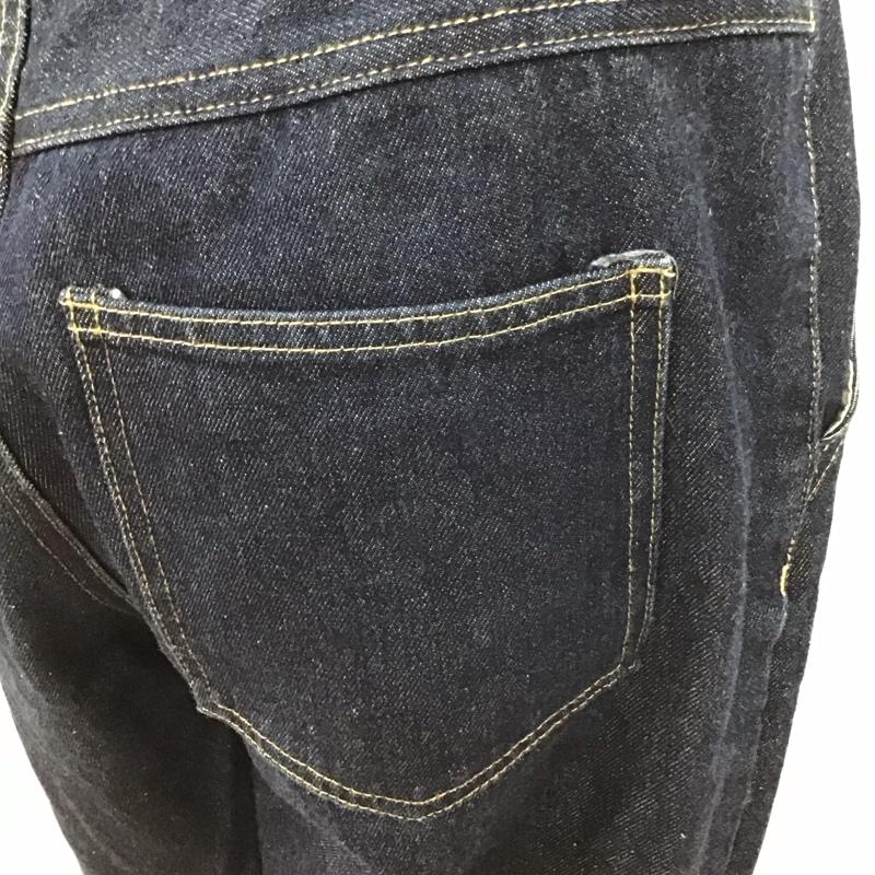 エヘカソポ ehka sopo パンツ デニム、ジーンズ 1404224 カットオフ ボタンフライ FREE 無地 インディゴ / インディゴ /  レディース USED 古着 中古 10114750