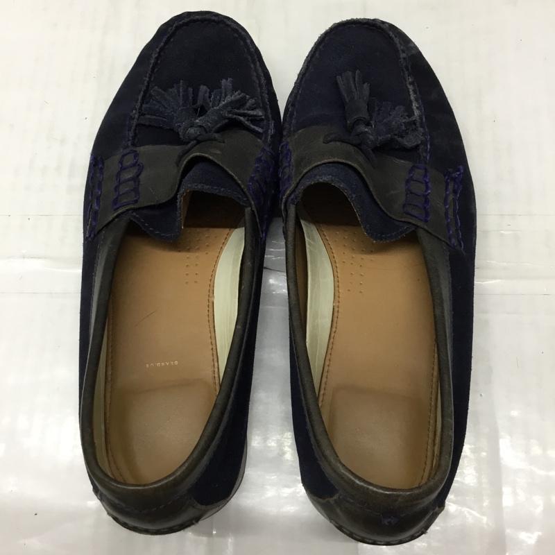 コールハーン COLE HAAN ローファー ローファー C20199 ピンチ グランド タッセル 無地 紺 / ネイビー /  メンズ USED 古着 中古 10116627