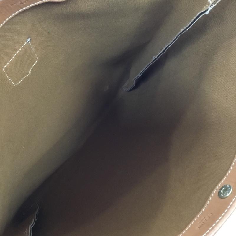 セリーヌ CELINE トートバッグ トートバッグ マカダムトートバッグ ロゴ、文字 茶 / ブラウン /  レディース USED 古着 中古 10141877