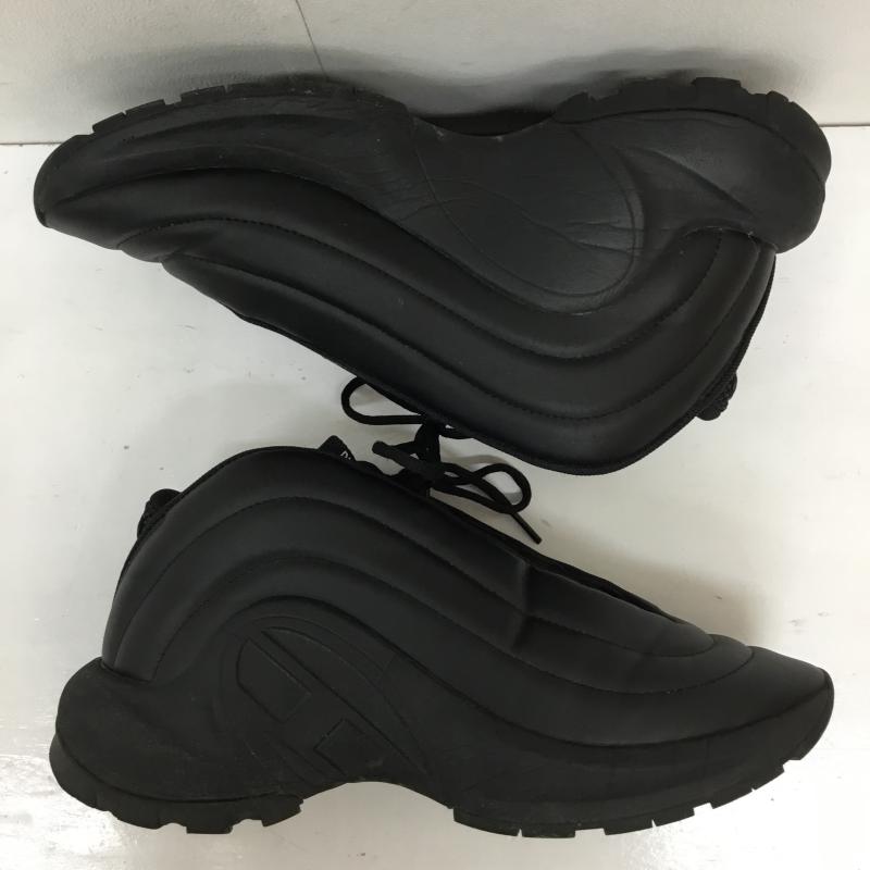 ディーゼル DIESEL スニーカー スニーカー S25-10-CHP 26.5cm 無地 黒 / ブラック /  メンズ USED 古着 中古 10133945