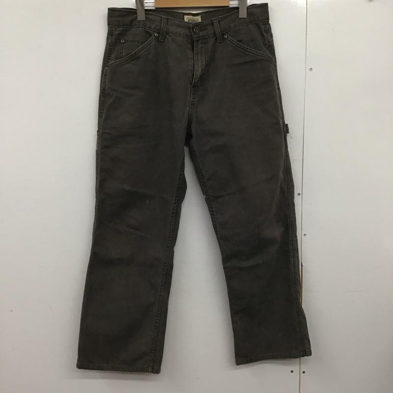 古着 USED パンツ ワークパンツ、ペインターパンツ ワークパンツ ワイドパンツ カジュアルパンツ 古着 34 無地 ダークグレー / ダークグレー /  メンズ USED 古着 中古 10148188