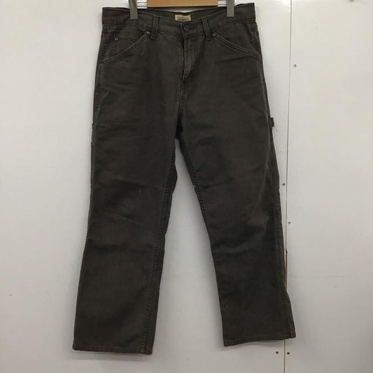 古着 USED パンツ ワークパンツ、ペインターパンツ ワークパンツ ワイドパンツ カジュアルパンツ 古着 34 無地 ダークグレー / ダークグレー /  メンズ USED 古着 中古 10148188