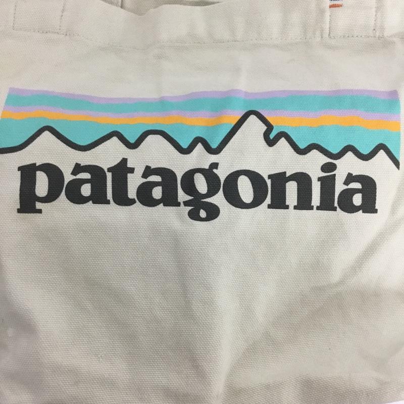 パタゴニア patagonia トートバッグ トートバッグ 59275SP20 ミニトート ロゴ、文字 アイボリー / アイボリー /  メンズ USED 古着 中古 10134295