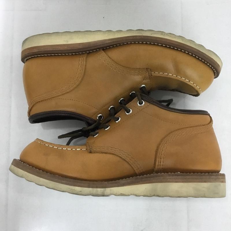 ブラザーブリッジ BROTHER BRIDGE ブーツ ショートブーツ BBB-A001 レースアップ 8 無地 キャメル / キャメル /  メンズ USED 古着 中古 10140166