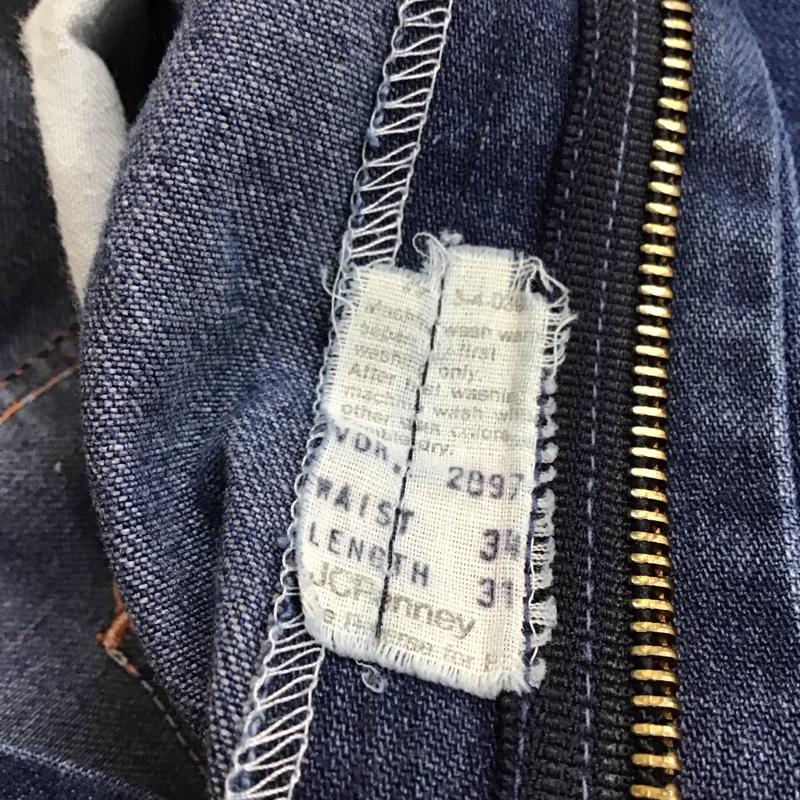 ビックマック BIGMAC パンツ デニム、ジーンズ デニムパンツ ストレートパンツ ワイドパンツ カジュアルパンツ 70s ペインター FREE 無地 インディゴ / インディゴ /  メンズ USED 古着 中古 10119245