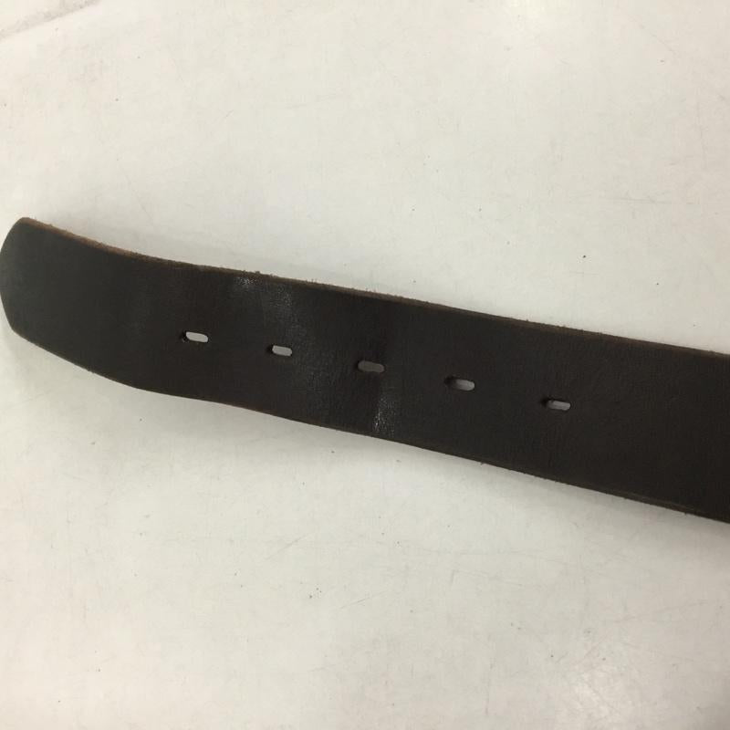 スティーブンソンオーバーオール STEVENSON OVERALL CO. ベルト・バックル ベルト GALLISON BELT レザー 箱有 無地 黒 / ブラック /  メンズ USED 古着 中古 10147427