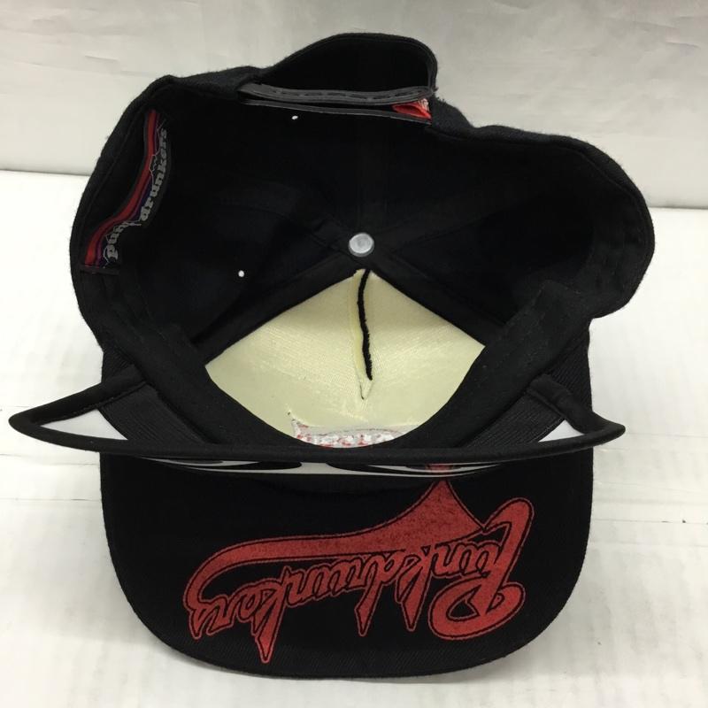 パンクドランカーズ PUNK DRUNKERS 帽子 キャップ あいつになれるCAP ロゴ、文字 黒 / ブラック /  メンズ USED 古着 中古 10118925
