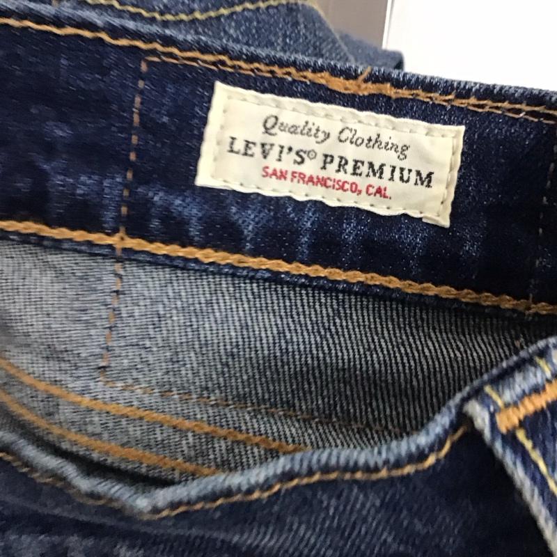リーバイストラウスアンドコー Levi Strauss & co. パンツ デニム、ジーンズ デニムパンツ ワイドパンツ カジュアルパンツ ストレッチパンツ 31インチ 無地 インディゴ / インディゴ /  メンズ USED 古着 中古 10144802