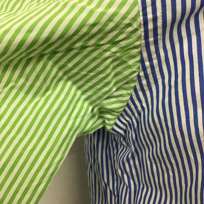 ソフネット SOPHNET. シャツ、ブラウス 長袖 長袖シャツ ストライプシャツ カラーシャツ 長袖カットソー ボタンダウンシャツ M ストライプ マルチカラー / マルチカラー /  メンズ USED 古着 中古 10114714