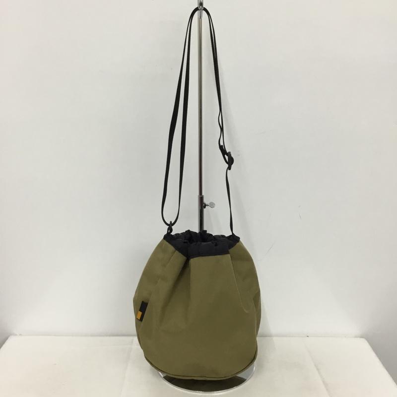 ケルティ KELTY ショルダーバッグ ショルダーバッグ キンチャク ショルダー 巾着 ロゴ、文字 ベージュ / ベージュ / X 黒 / ブラック /  メンズ USED 古着 中古 10148455